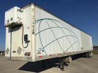 2007 Trailmobile 53' T/A Van Trailer c/w Air Ride Susp., Sliding Axles, Thermo King Heater Showing 6300 Hours, Unit # 8732393R, VIN 2MN01JPH871006530