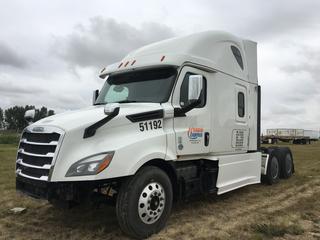 2019 Freightliner New Cascadia T/A Truck Tractor c/w  Air  Brakes, 126" Sleeper Cab, Showing 984,162 KMS, Unit # 51192, VIN 3AKJHHDR4KSJX9338.
