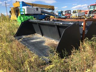 91" Clean-Up Bucket To Fit Skid Steer. Control # 8096.