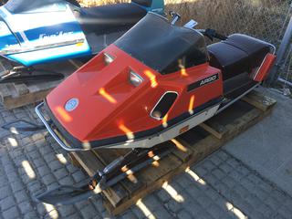 1974 Argo Snowmobile Showing 636 Miles, S/N 0174224.