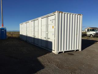 40' Container c/w (8) Side Access Doors & (2) Front Access Doors, # VSLU 3100978