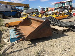 5' Digging Bucket To Fit Skid Steer. Control # 8105