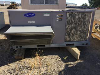 Carrier Air Conditioning Unit 208/230 Votl Single Phase 60 HZ. Control # 8142.