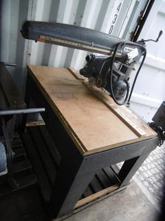 DeWalt Radial Arm Saw 10" Blade, S/N 377224.