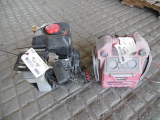Briggs & Stratton Motor *Seized* & Everstart 800 Amp/400 W Powerpack.