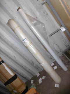 (2) Rolls of Poly 70"W, 6.0 ml. Thick. *Unknown Length*