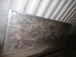 Dry Erase Board 43" x 10'.