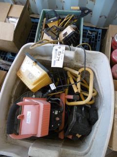 (2) Bins of 250 Watt Construction Lights.