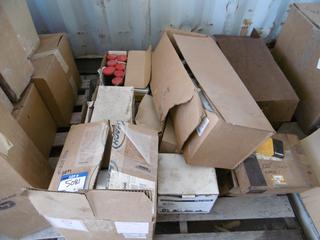 Graco/Falcon Replacement Pump, Assorted Cat Parts & Oil Sample Testers.