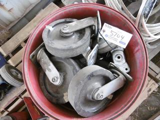 Quantity of Assorted Castors.