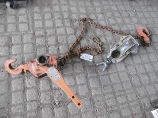 3 Ton Block, Tackle & Fly Wheel.