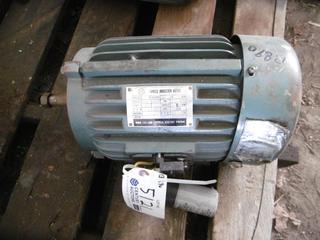 C.S. 3 Hp, 1 Phase 13 Amp Induction Motor.
