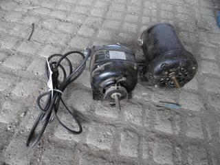 (1)Prestolite-Leland 1/2 Hp, 2.3 Amp Electric Motor, (1) Leland 1/4 Hp  4.8 Electric Motor.
