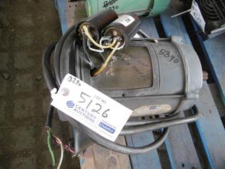 Doerr 5 Hp, 1 Phase 22.0 Amp Electric Motor.