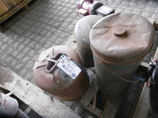 Vintage Water Can, Coffee Caraf & Can w/ Handle.