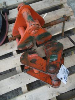 Pair of 5 Ton Clamps.