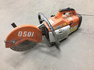 Stihl Concrete Cutting Saw.