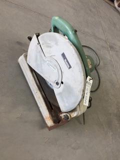 Makita 2414 DB 15 Amp 14" Steel Chop Saw.