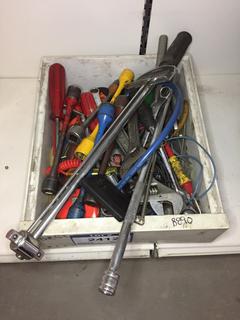 Assorted Wrenches, Torque Sockets, Beam-Type Torque Wrench.