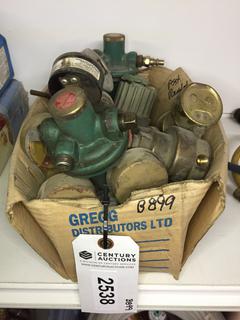 Box of Assorted Regulators.