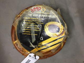 Southeastern Wholesale 100'x3/8" Rubber Air Hose.