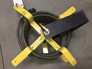 Air Hose Reel w/ Air Hose.
