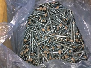 Robinson Head #14-3" Sandlewood Screws.