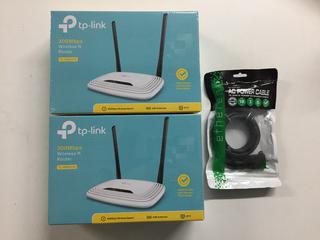 (2) 300mbps Modems & AC Power Cable.
