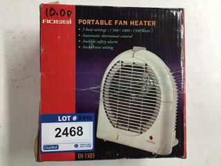 Rossi Portable Fan Heater.