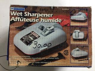 Mastercraft Wet Sharpener.
