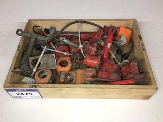 Assorted Pipe Clamps.