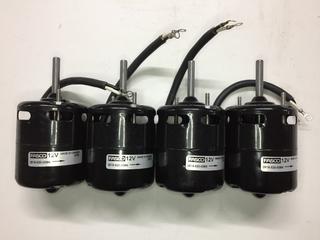 (4) 12V Fan Motors.