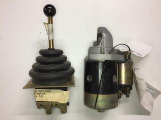 Onan Starter & Joystick Single P/N 300-4-0300.