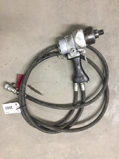 Air Impact Wrench With Hoses.
