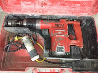 Hilti TE72 Rotary Hammer Drill.