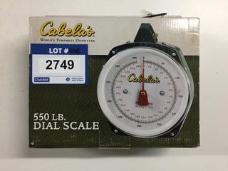 Cabela's 550lb Dial Scale.