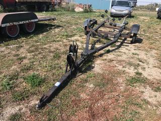 Selling Off- Site -  Boat Trailer No Serial Number.  Location - 527 North 200 East, Raymond, AB -  For Further Information Please Call Chris 403-308-1161.