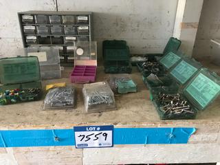 Selling Off- Site -  Approximately (13) Containers of Misc. Screws.  Location - 527 North 200 East, Raymond, AB -  For Further Information Please Call Chris 403-308-1161.