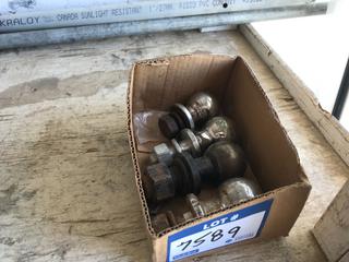 Selling Off- Site -  (2) 1 7/8" & (2) 2" Trailer Balls.  Location - 527 North 200 East, Raymond, AB -  For Further Information Please Call Chris 403-308-1161.