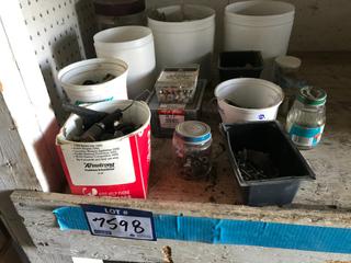 Selling Off- Site -  Approximately (15) Containers w/Screws & Bolts.  Location - 527 North 200 East, Raymond, AB -  For Further Information Please Call Chris 403-308-1161.