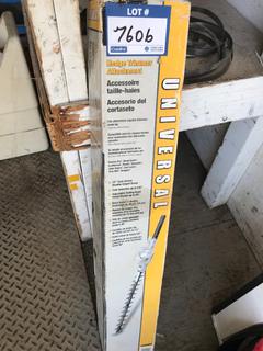 Selling Off- Site -  Universal Hedge Trimmer Attachment.  Location - 527 North 200 East, Raymond, AB -  For Further Information Please Call Chris 403-308-1161.