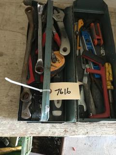 Selling Off- Site -  Tool Box w/Misc. Tools.  Location - 527 North 200 East, Raymond, AB -  For Further Information Please Call Chris 403-308-1161.
