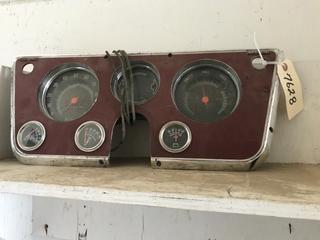 Selling Off- Site -  1969 GMC Instrument Eluster.  Location - 527 North 200 East, Raymond, AB -  For Further Information Please Call Chris 403-308-1161.