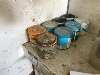 Selling Off- Site -  (8) Antique Tobacco Tins.  Location - 527 North 200 East, Raymond, AB -  For Further Information Please Call Chris 403-308-1161.