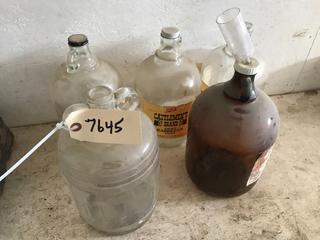 Selling Off- Site -  (5) Antique Jugs.  Location - 527 North 200 East, Raymond, AB -  For Further Information Please Call Chris 403-308-1161.