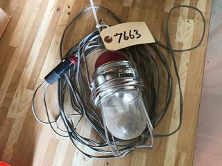 Selling Off- Site -  Antique 12 Volt Road Hazard Light (Works).  Location - 527 North 200 East, Raymond, AB -  For Further Information Please Call Chris 403-308-1161.