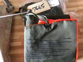 Selling Off- Site -  (2) Military Panel Markers Still In Bags.  Location - 527 North 200 East, Raymond, AB -  For Further Information Please Call Chris 403-308-1161.