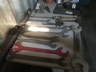 Selling Off- Site -  (12) Large Wrenches.  Location - 527 North 200 East, Raymond, AB -  For Further Information Please Call Chris 403-308-1161.