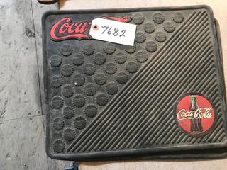Selling Off- Site -  (3) Coca Cola Floor Mats 16'x14'.  Location - 527 North 200 East, Raymond, AB -  For Further Information Please Call Chris 403-308-1161.
