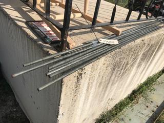 Selling Off- Site -  (9) Ready Rod Assorted Lengths.  Location - 527 North 200 East, Raymond, AB -  For Further Information Please Call Chris 403-308-1161.